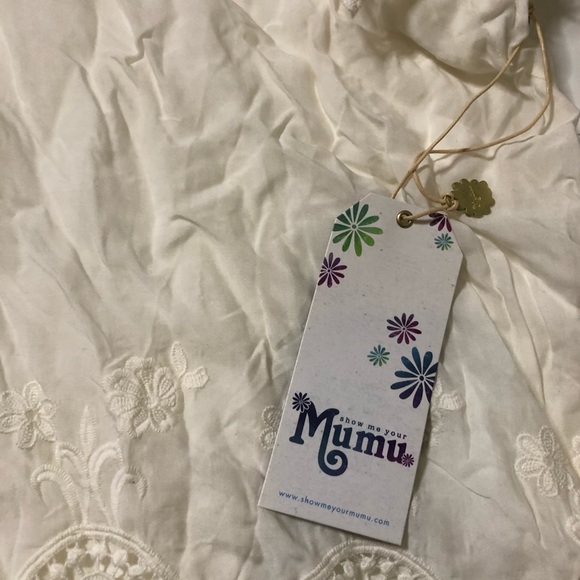 show me your mumu birdie ruffle scallop dress - Picture 10 of 15